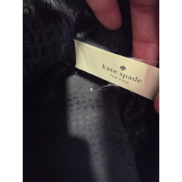 Kate Spade Carli Grove Street Classic Stripe Black Pink White - Picture 7 of 9